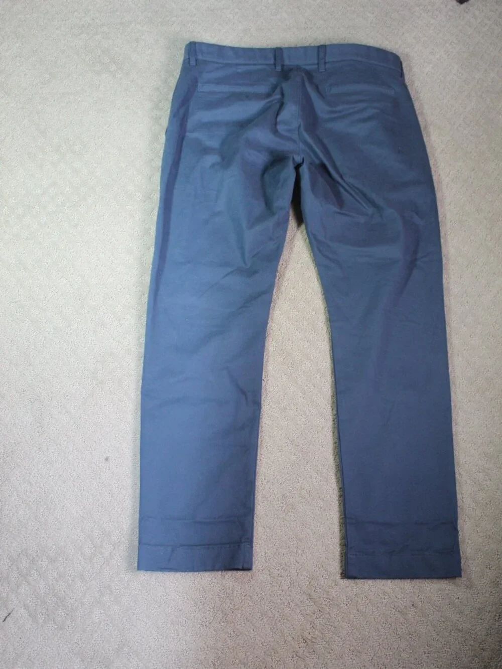 J.Crew Mens Size 34x30 Slim Fit Flex Stretch Chino Pants Slate Blue